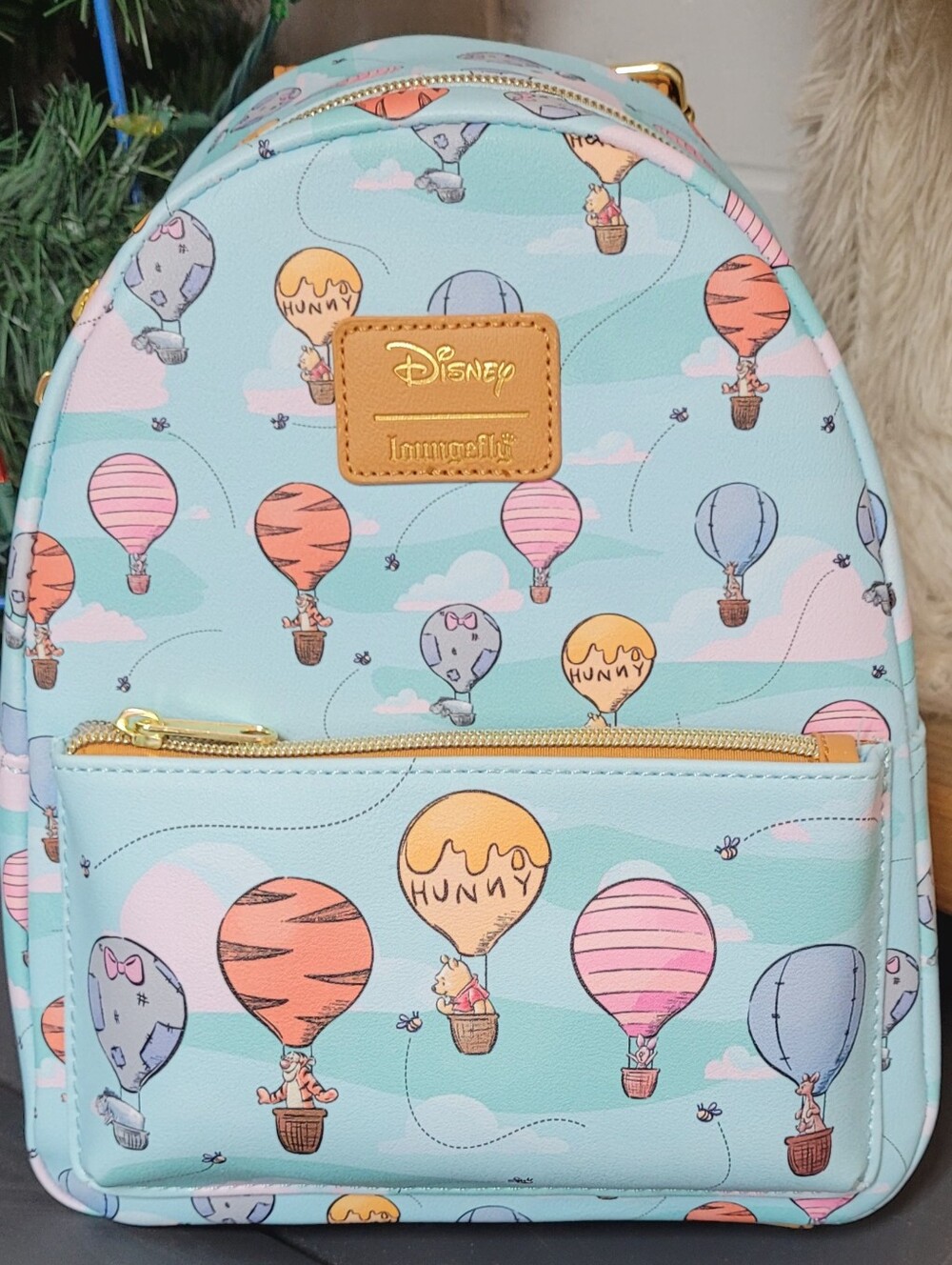Loungefly Disney Winnie The Pooh Hot Air Balloons Mini Backpack